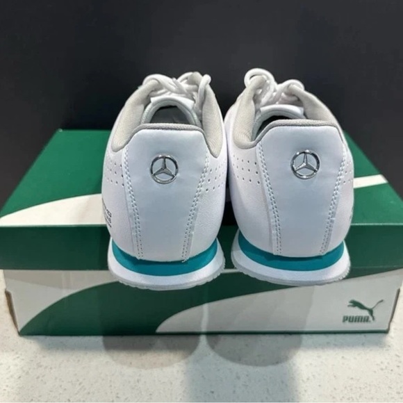 Puma Mapf1 Roma Via Perf Mercedes AMG Mens Sneakers Shoes 307715 01 Sz 10, 10.5